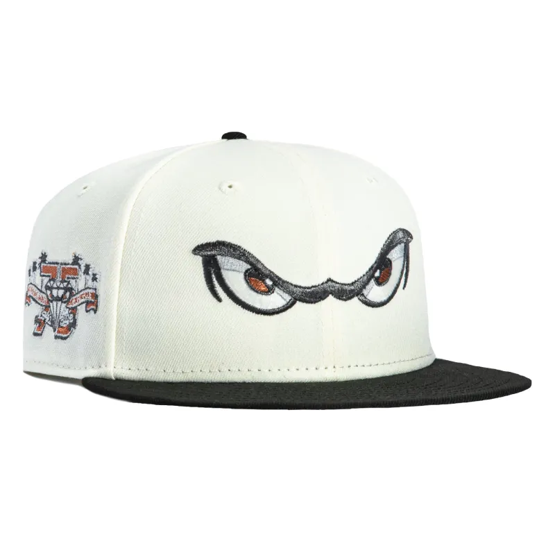 New Era 59Fifty Lake Elsinore Storm 75th Anniversary Patch Hat - White, Black sold by Hat Club