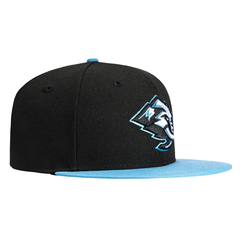 New Era 59Fifty Utah Mammoth Hat - Black, Light Blue sold by Hat Club