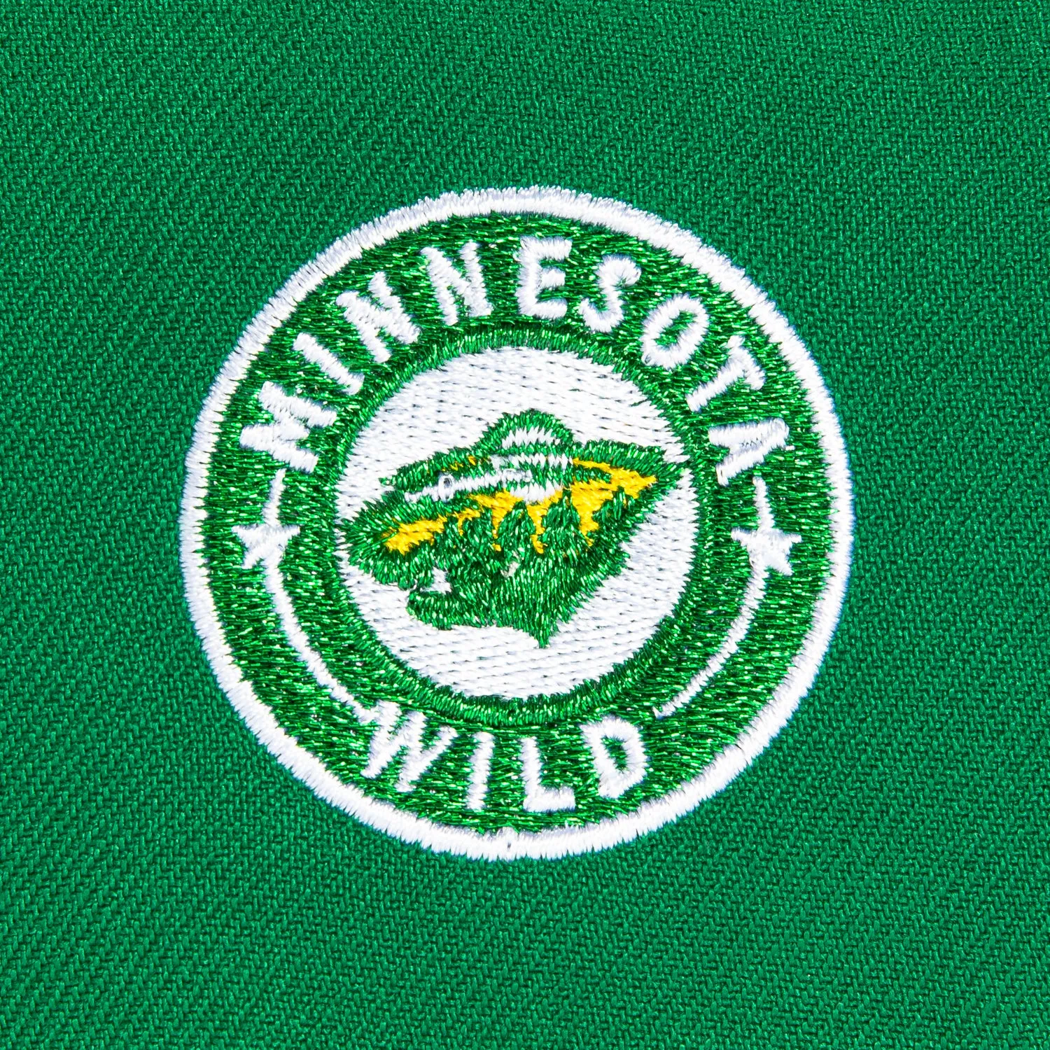 New Era 9Forty A-Frame Minnesota Wild Logo Patch Snapback Hat - Kelly, Gold sold by Hat Club product image thumbnail 4