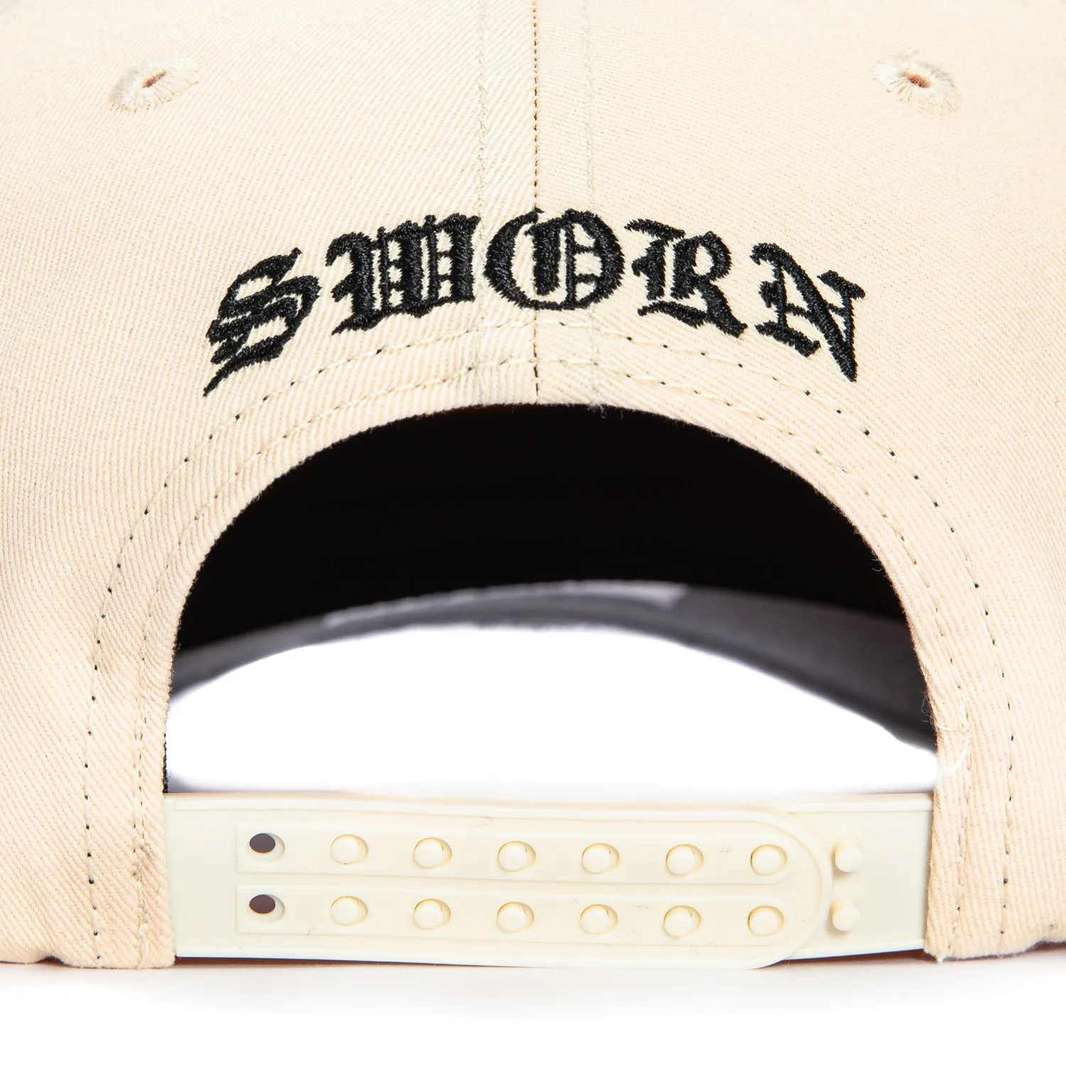 Sworn To Us Un Business Snapback Hat - Natural, Camo sold by Hat Club product image thumbnail 5