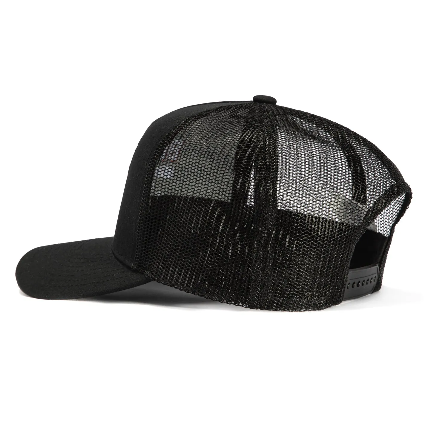Brixton Redoubt Mesh Snapback Trucker Hat - Black sold by Hat Club product image thumbnail 2