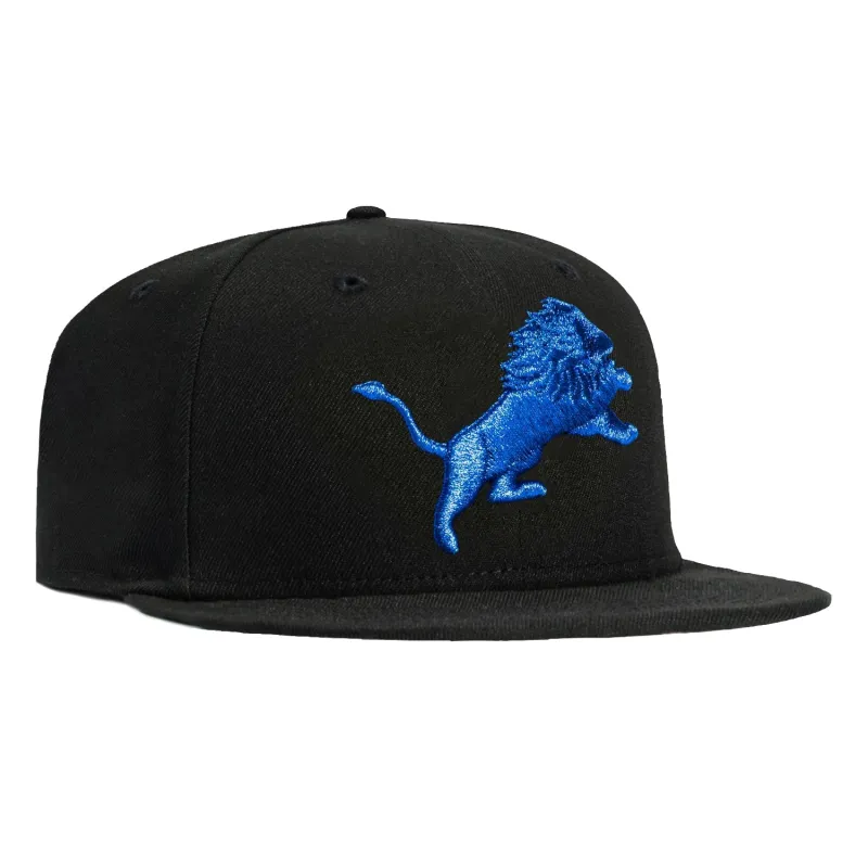 New Era 59Fifty Detroit Lions 1967 Hat - Black, Royal made by New Era