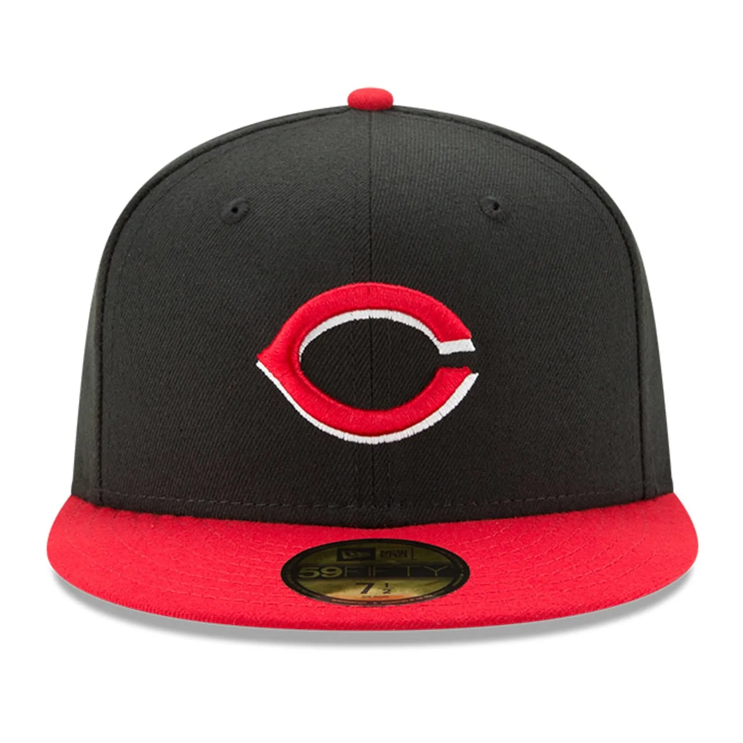 New Era 59Fifty Authentic Collection Cincinnati Reds Alternate Hat - Black, Red sold by Hat Club product image thumbnail 2