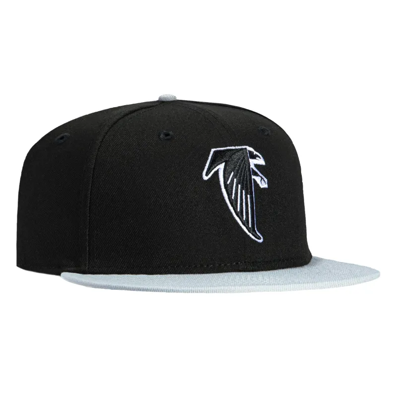 New Era 59Fifty Atlanta Falcons 1989 Hat - Black, Grey sold by Hat Club