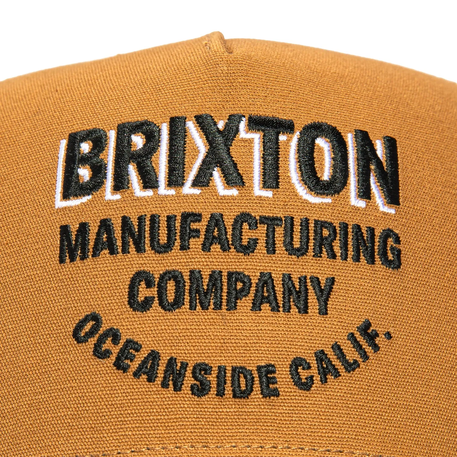 Brixton Redoubt Mesh Snapback Trucker Hat - Brown sold by Hat Club product image thumbnail 3