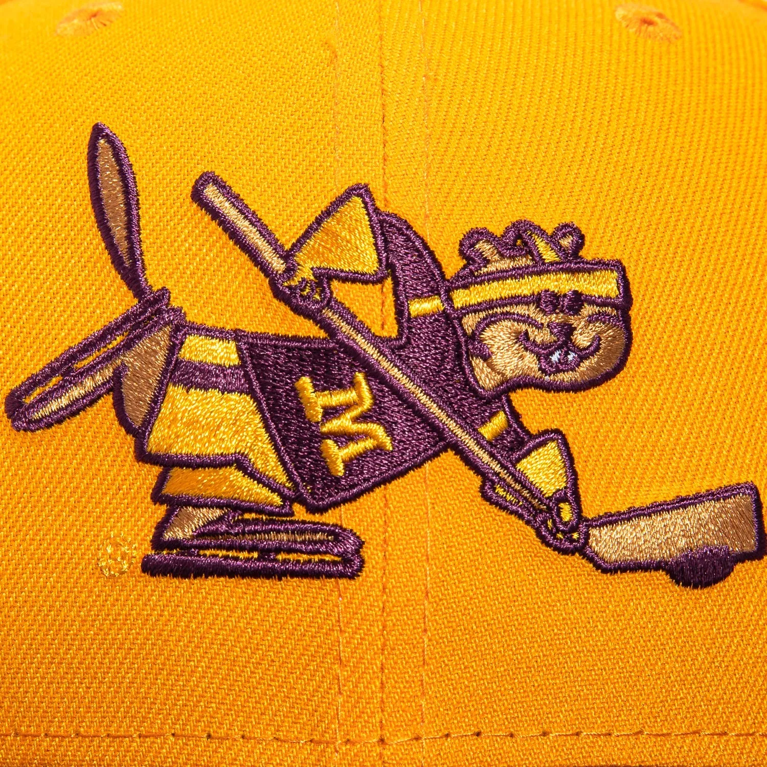 New Era 59Fifty Minnesota Gophers Hockey Hat - Gold, Maroon sold by Hat Club product image thumbnail 4