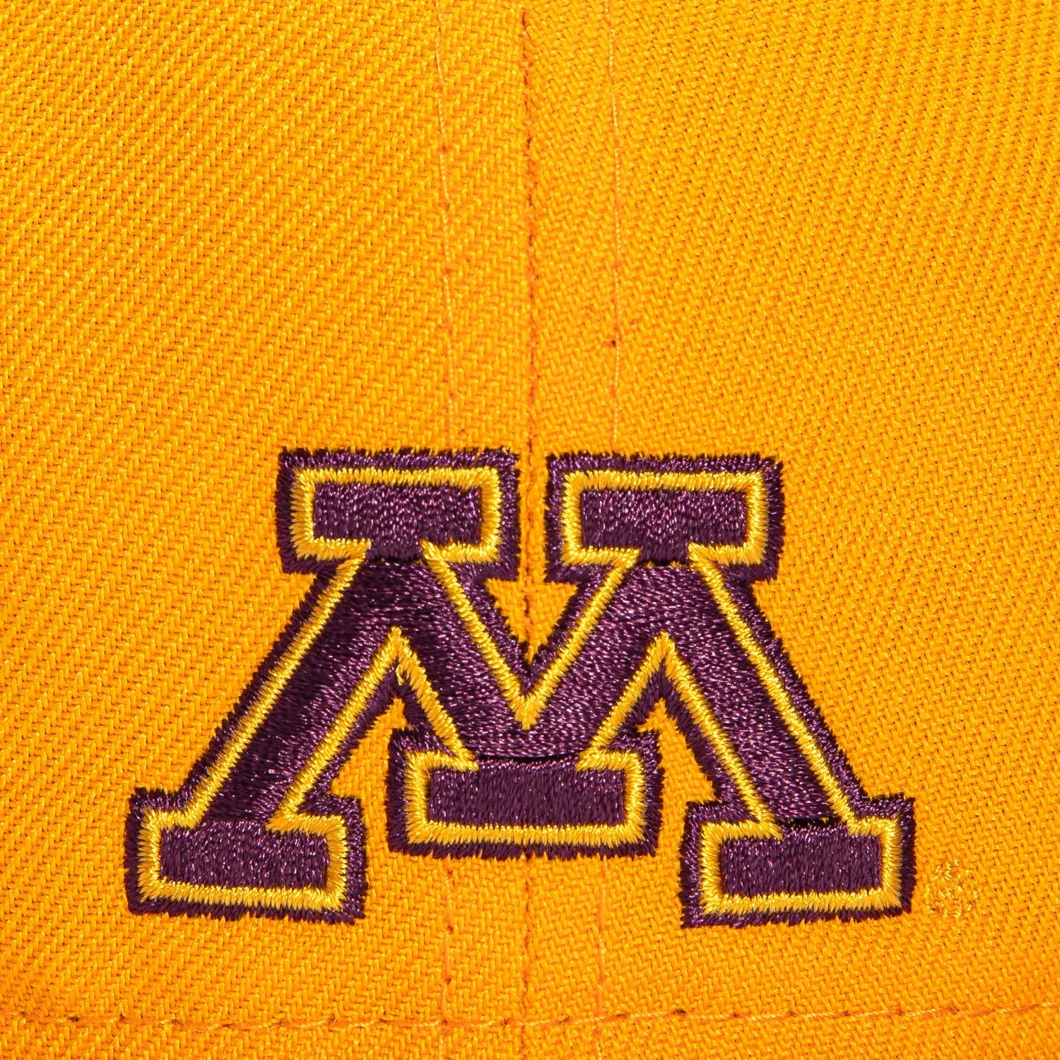 New Era 59Fifty Minnesota Gophers Hockey Hat - Gold, Maroon sold by Hat Club product image thumbnail 5