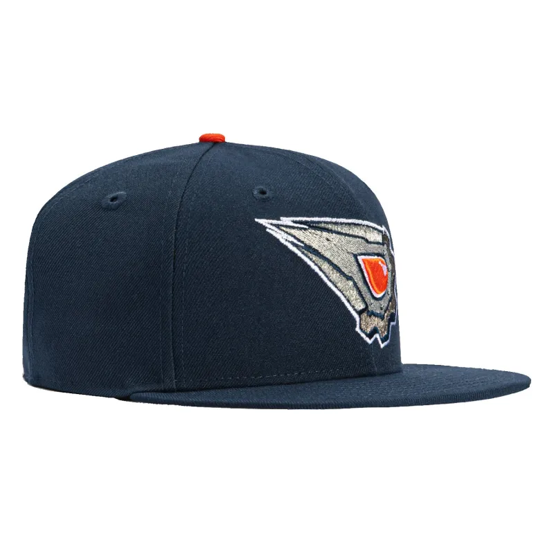 New Era 59Fifty Edmonton Oilers RR Hat - Navy sold by Hat Club