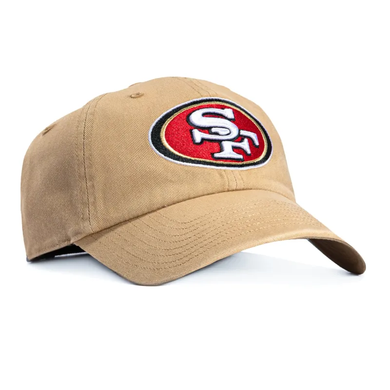 47 Brand Cleanup San Francisco 49ers Adjustable OTC Hat - Khaki sold by Hat Club
