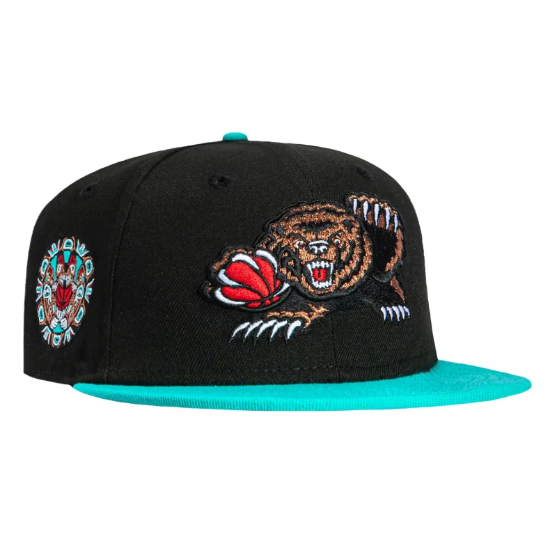 New Era 59Fifty Memphis Grizzlies Logo Patch 1995 Alternate Hat - Black, Teal sold by Hat Club