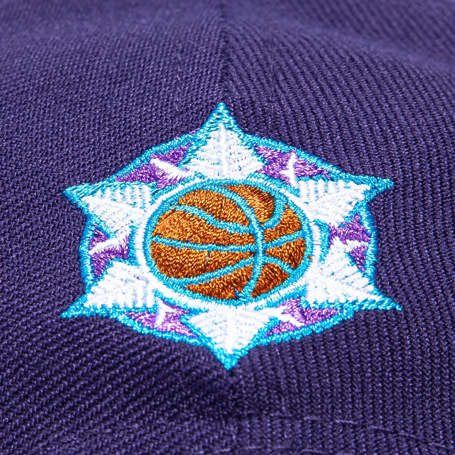 New Era 9Forty A-Frame Utah Jazz 1998 NBA Finals Patch Alternate Snapback Hat - Purple, Neon Blue sold by Hat Club product image thumbnail 5