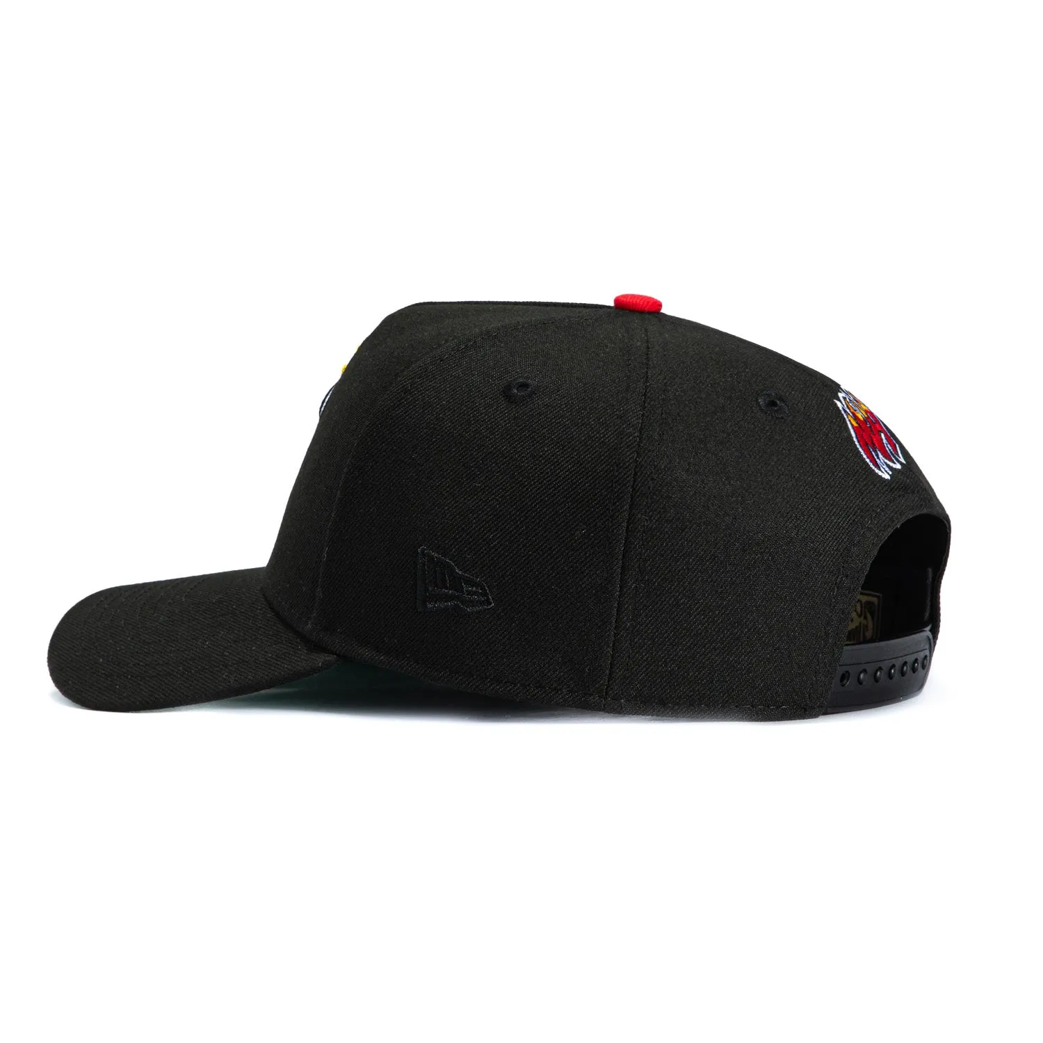 New Era 9Forty A-Frame Miami Heat 1990 All Star Game Patch Snapback Hat - Black sold by Hat Club product image thumbnail 2