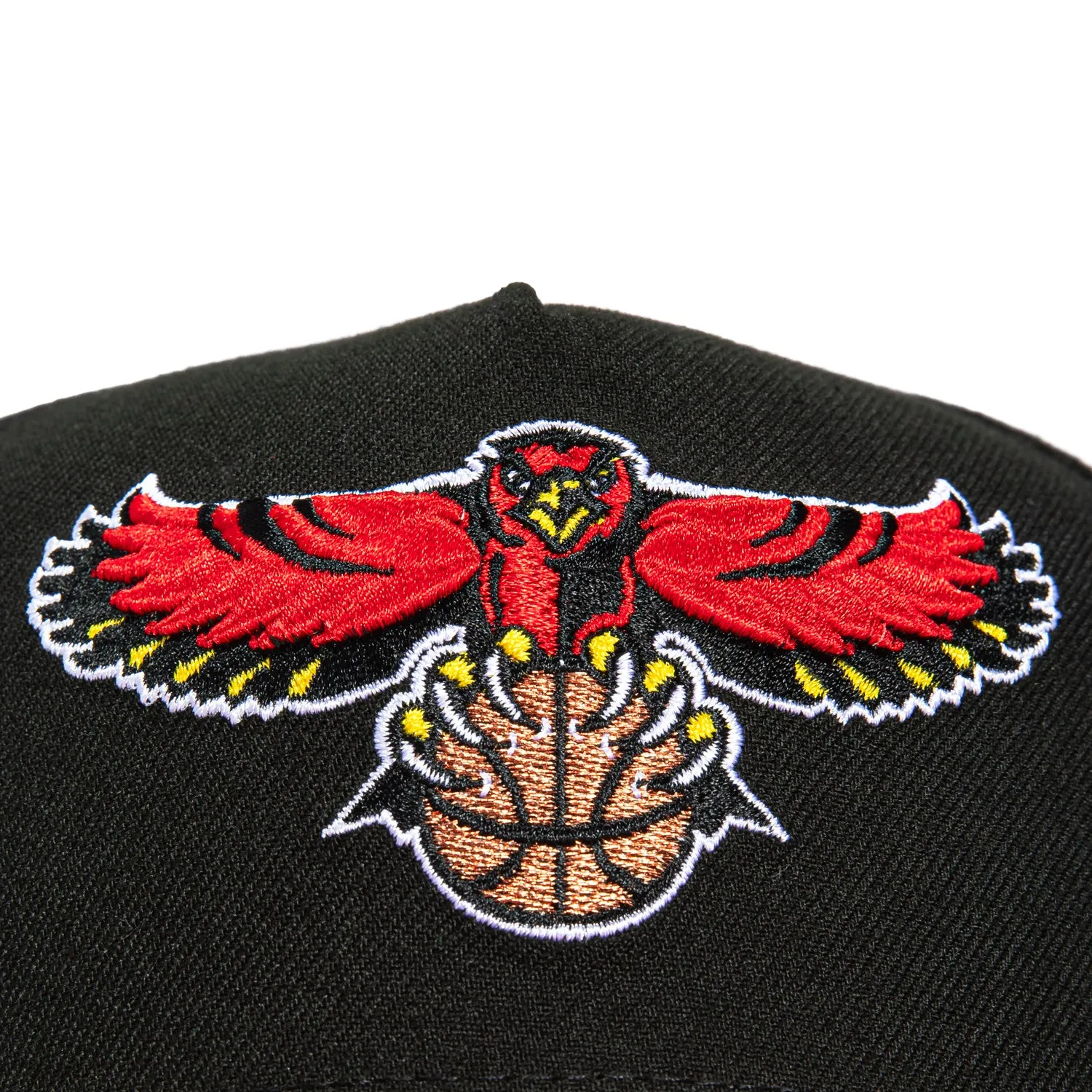 New Era 9Forty A-Frame Atlanta Hawks 2003 All Star Game Patch Snapback Hat - Black, Red sold by Hat Club product image thumbnail 3