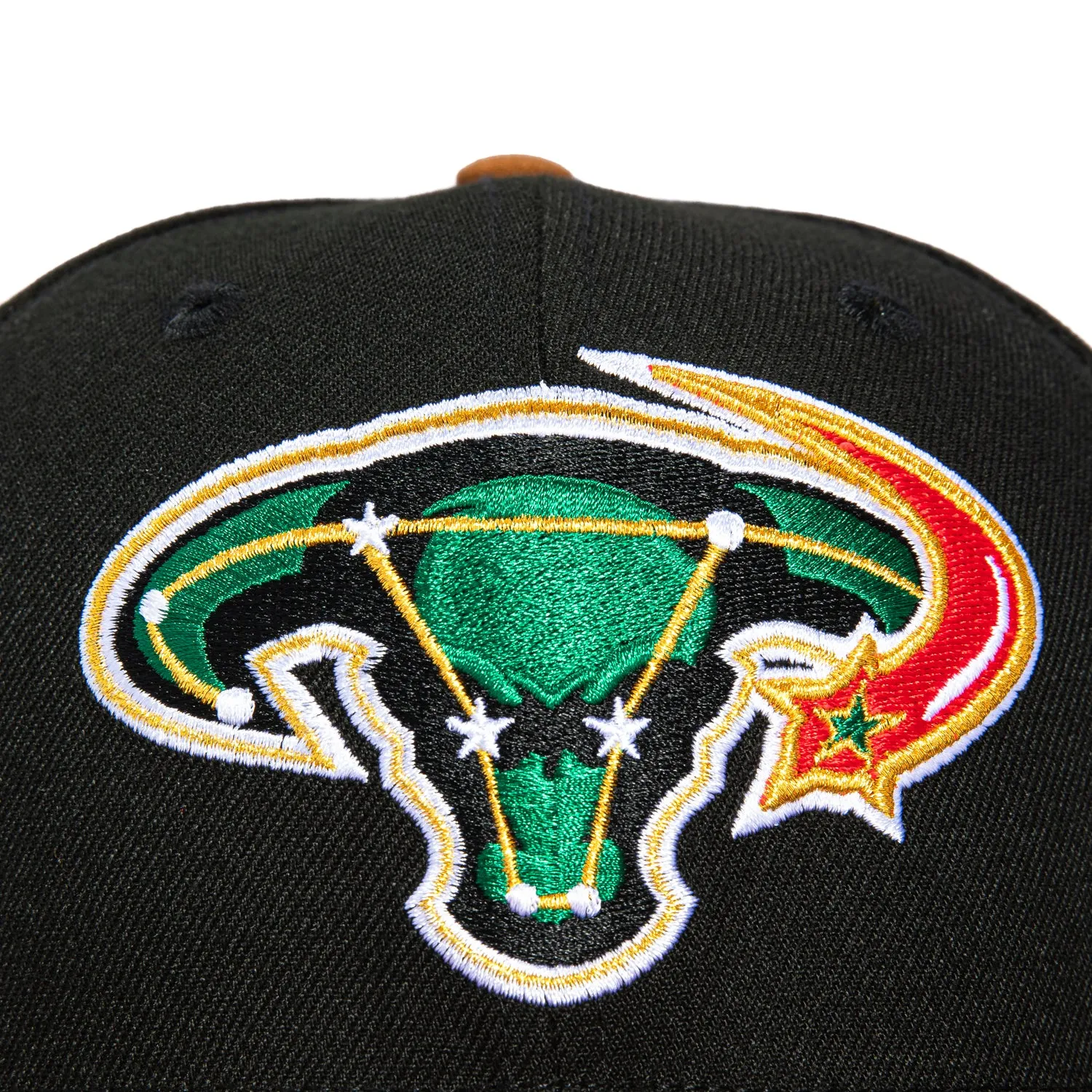 New Era 59Fifty Dallas Stars 20th Anniversary Patch 2003 Alternate Pink UV Hat - Black, Khaki sold by Hat Club product image thumbnail 4