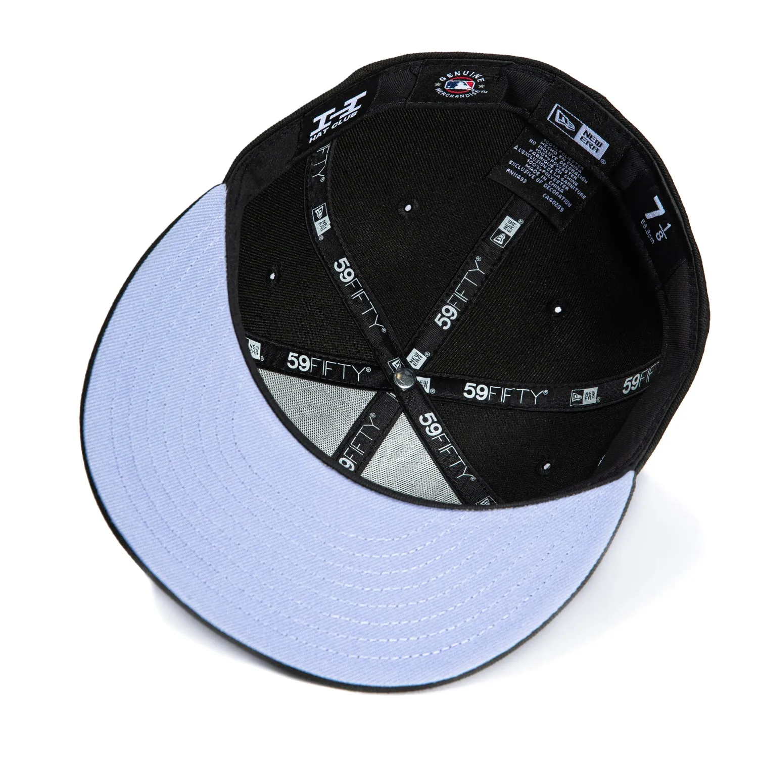 New Era 59Fifty Colorado Rockies 30th Anniversary Stadium Patch Lavender UV Hat - Black sold by Hat Club product image thumbnail 2