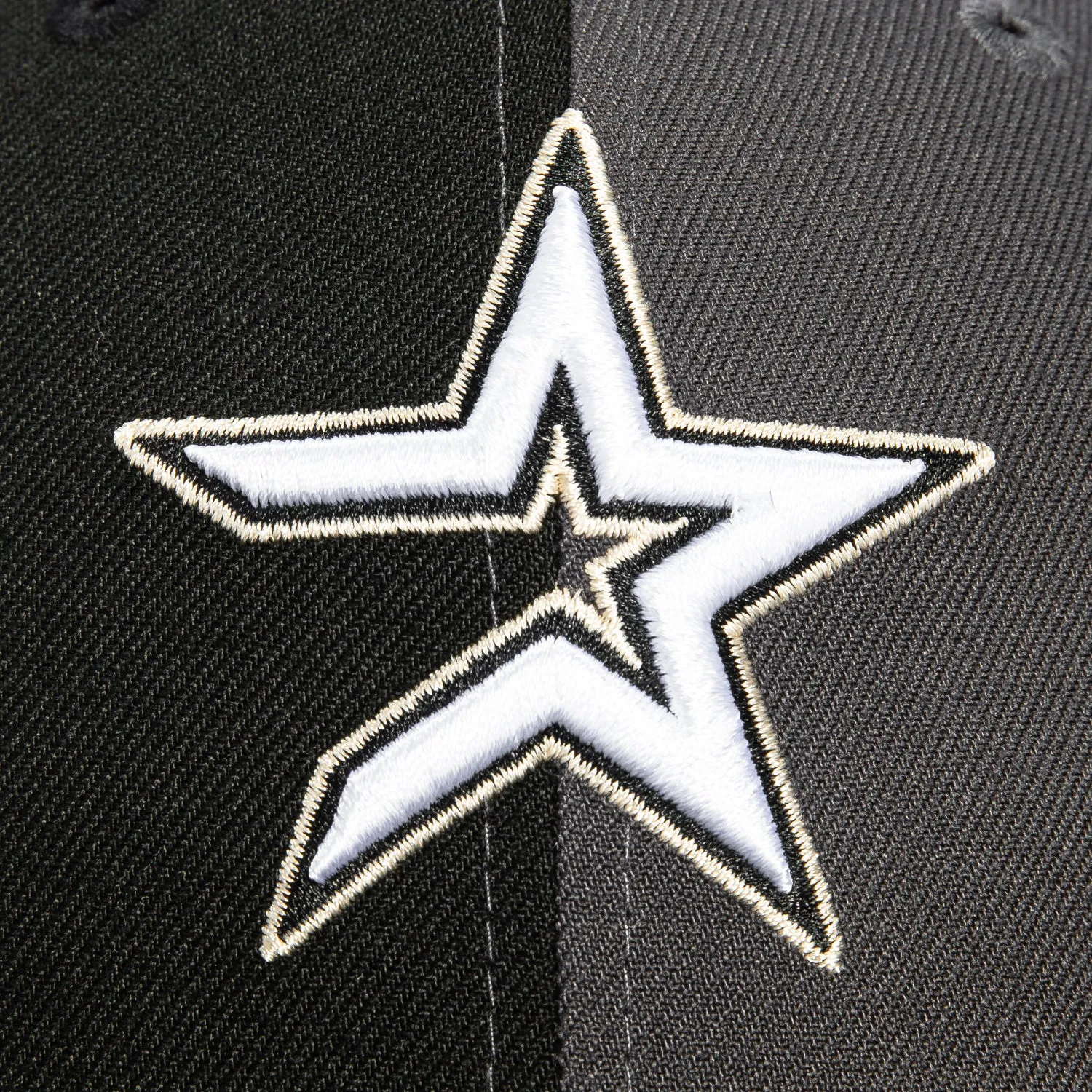 New Era 59Fifty Houston Astros 2005 World Series Patch Pinwheel Hat - Graphite, Black sold by Hat Club product image thumbnail 4
