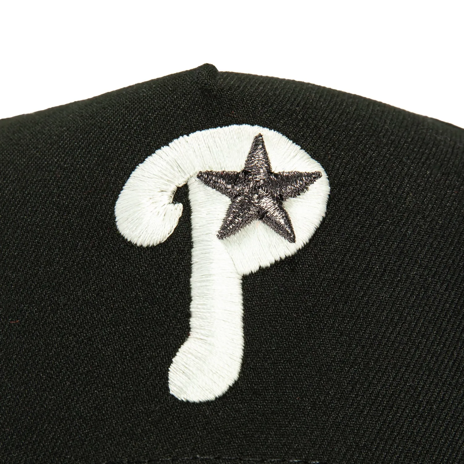 New Era 9Forty GITD A-Frame Philadelphia Phillies 1996 All Star Game Patch Snapback Alternate Hat - Black, White sold by Hat Club product image thumbnail 3