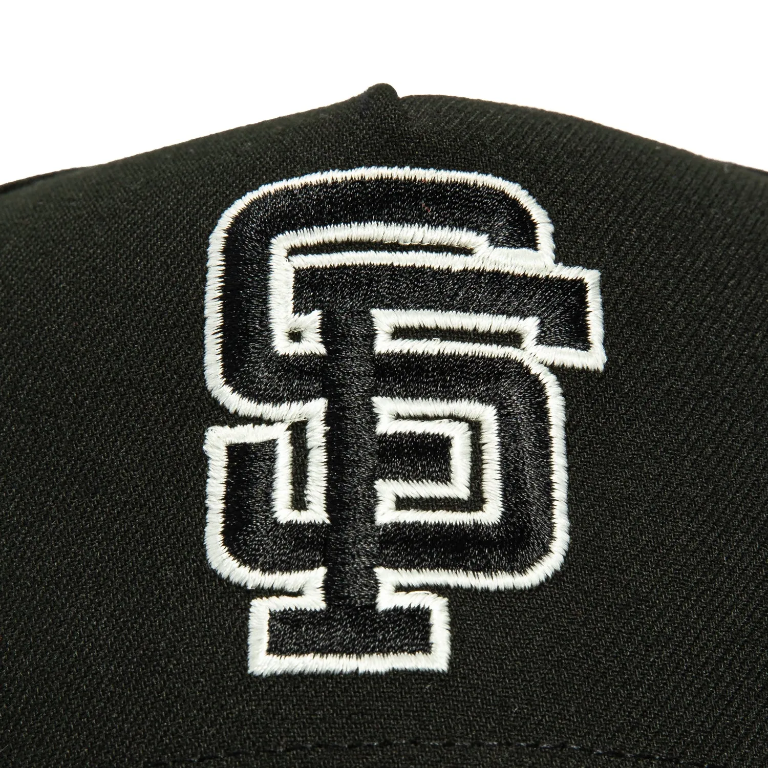 New Era 9Forty A-Frame San Francisco Giants 1989 World Series Patch Snapback Hat - Black, White sold by Hat Club product image thumbnail 3
