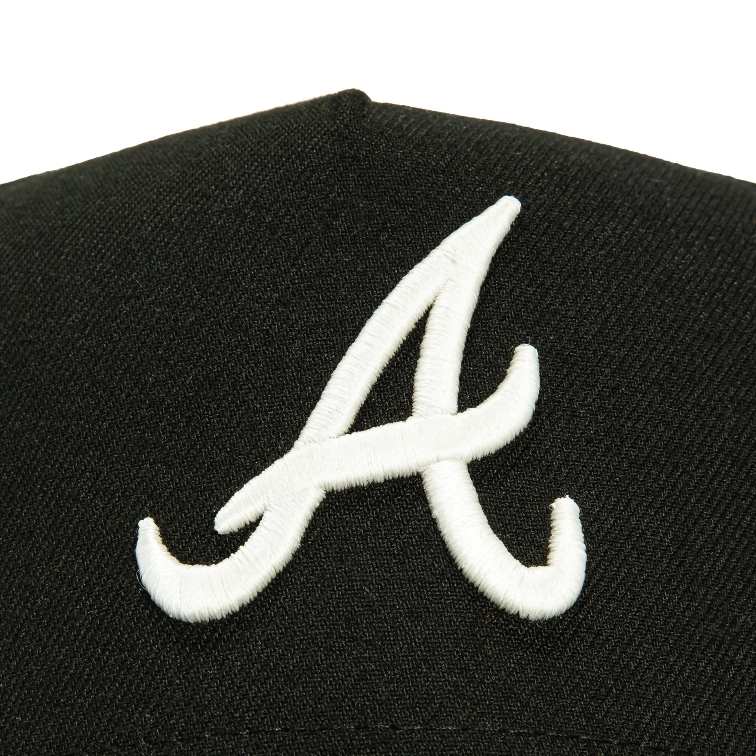 New Era 9Forty GITD A-Frame Atlanta Braves 2000 All Star Game Patch Snapback Hat - Black, White sold by Hat Club product image thumbnail 3
