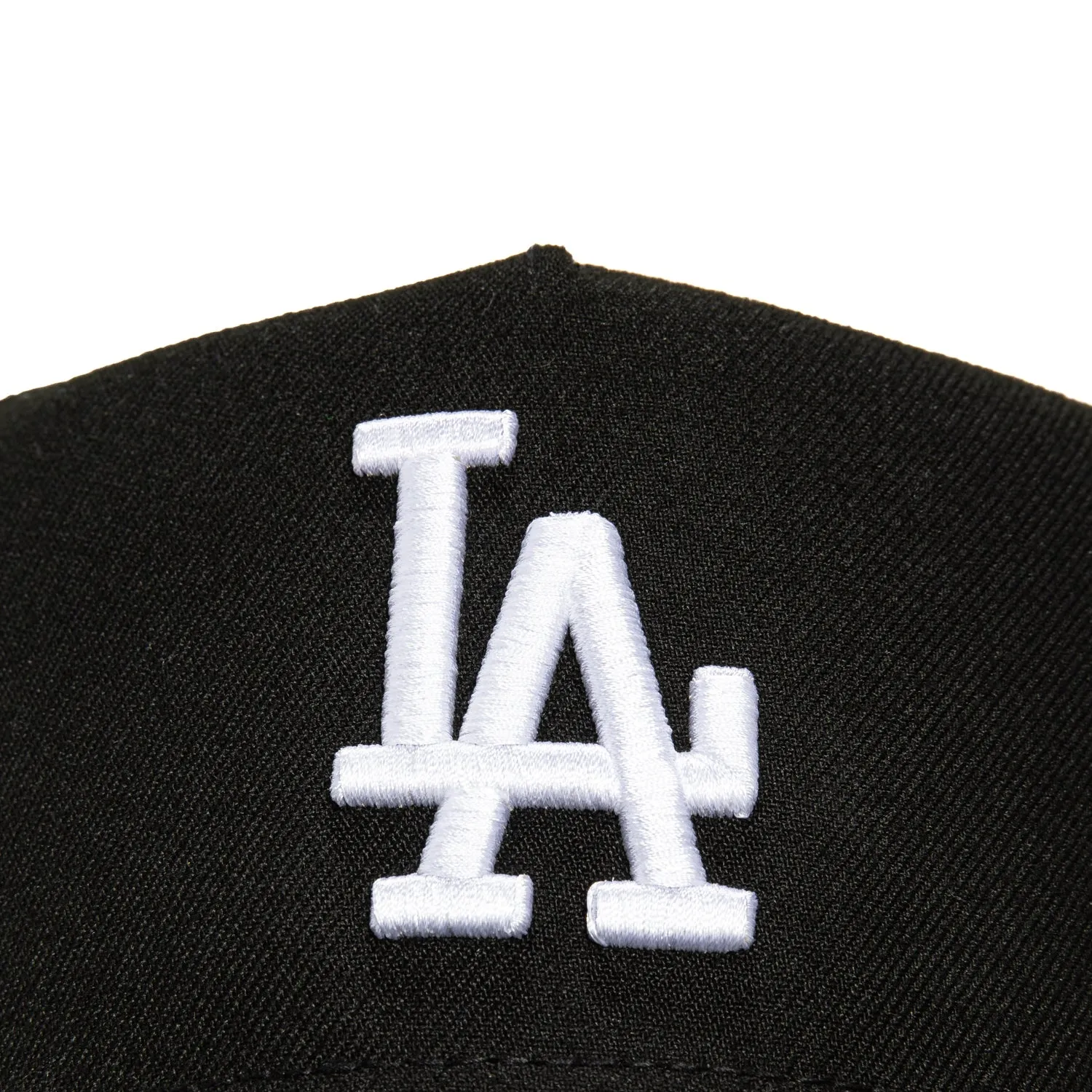 New Era 9Forty A-Frame Los Angeles Dodgers Snapback Hat - Black, White sold by Hat Club product image thumbnail 4