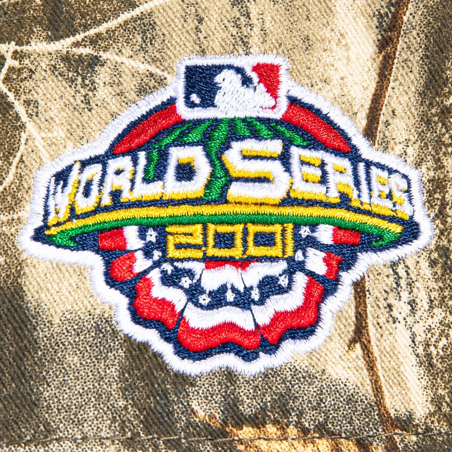 New Era 9Forty A-Frame Arizona Diamondbacks 2001 World Series Patch Snapback D Hat - Realtree, Purple sold by Hat Club product image thumbnail 4