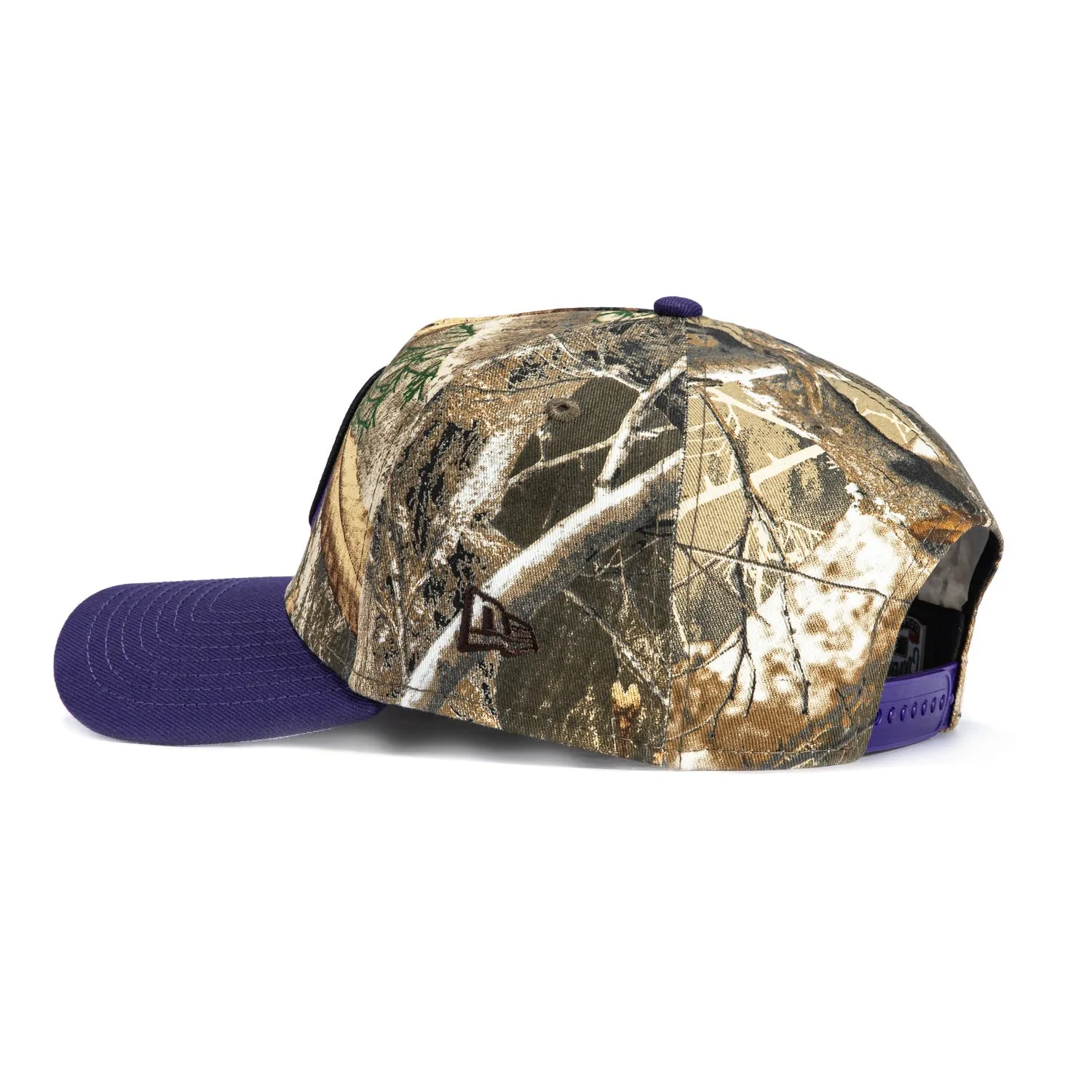 New Era 9Forty A-Frame Arizona Diamondbacks 2001 World Series Patch Snapback D Hat - Realtree, Purple sold by Hat Club product image thumbnail 2