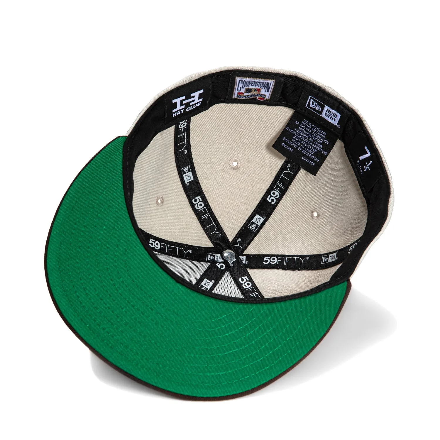 New Era 59Fifty Los Angeles Dodgers 50th Anniversary Stadium Patch Hat - Stone, Brown, Metallic Copper sold by Hat Club product image thumbnail 2