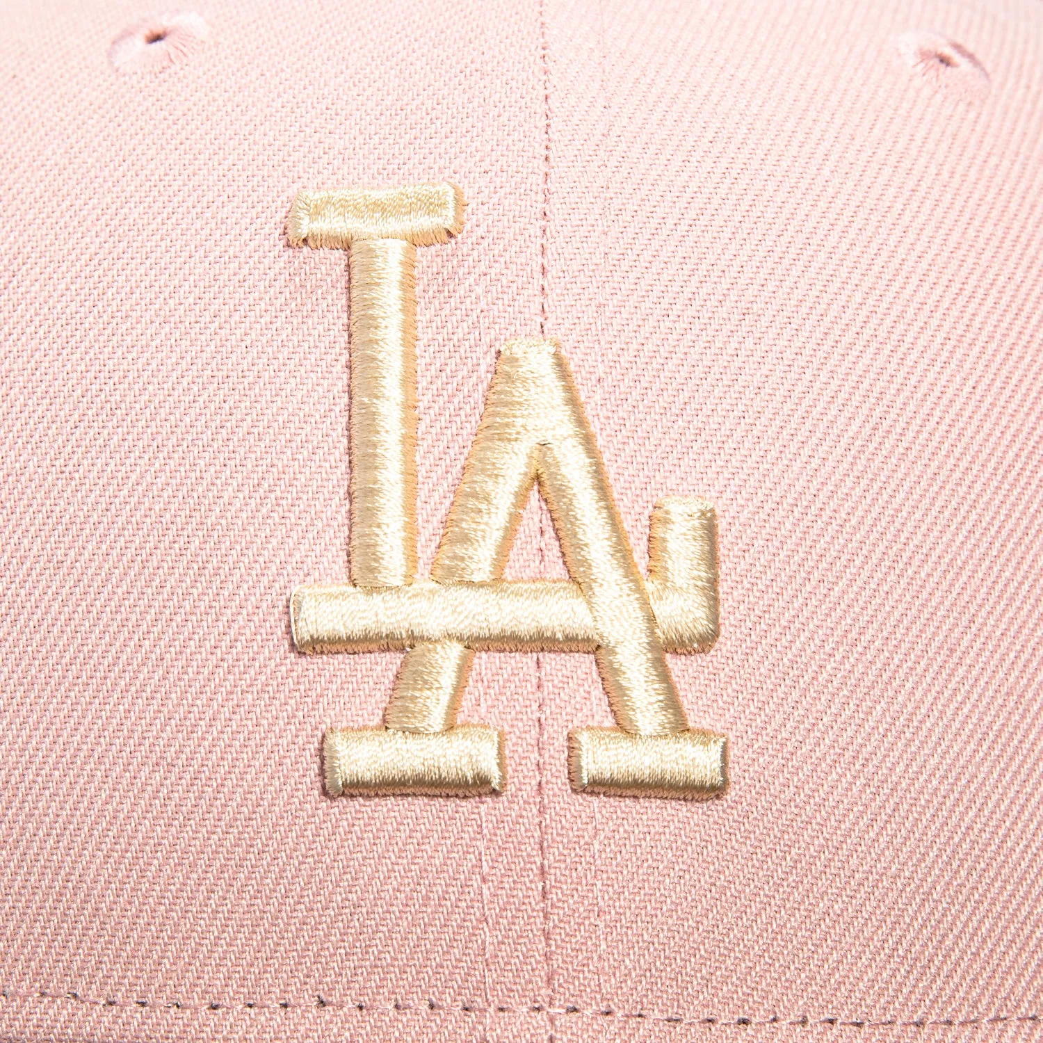 New Era 59Fifty Los Angeles Dodgers 1988 World Series Patch Hat - Pink, Brown sold by Hat Club product image thumbnail 4