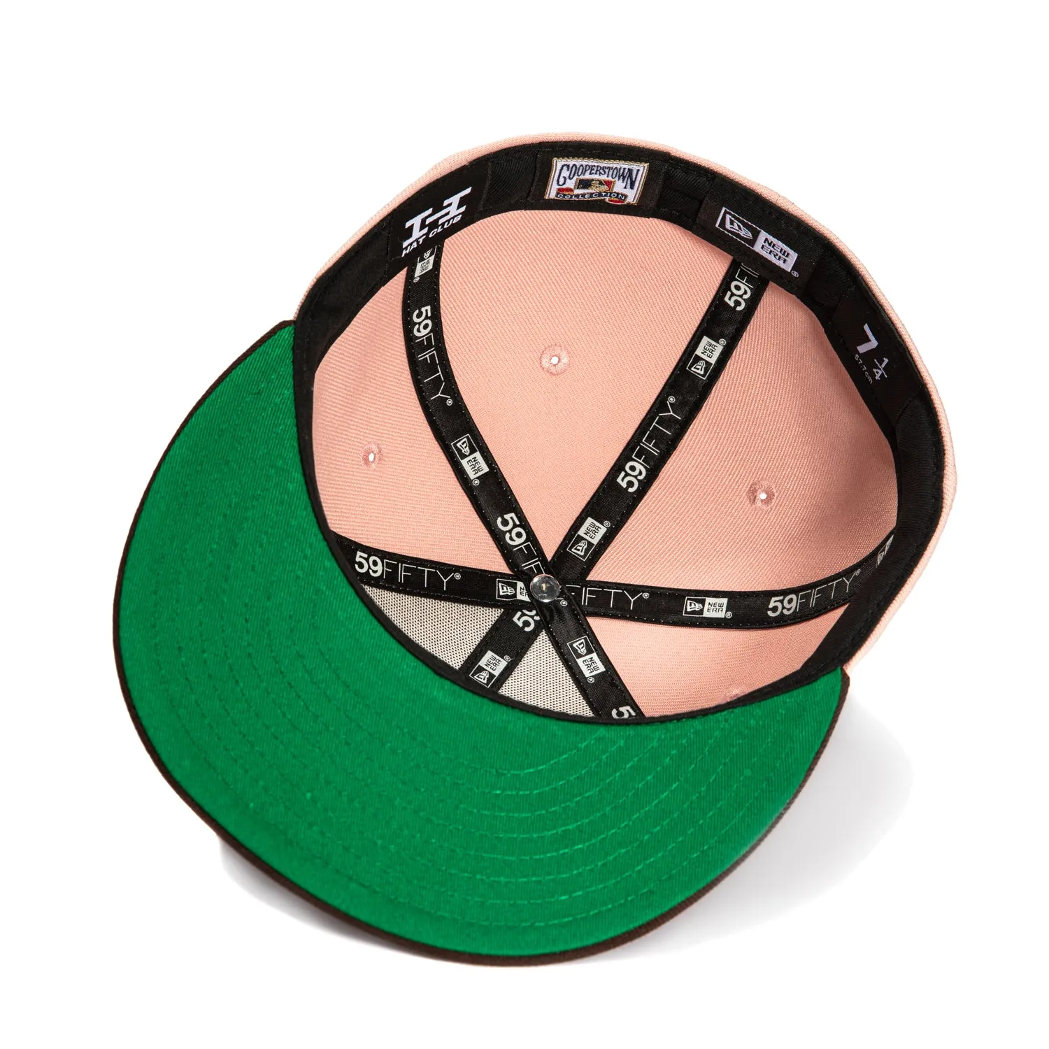 New Era 59Fifty Los Angeles Dodgers 1988 World Series Patch Hat - Pink, Brown sold by Hat Club product image thumbnail 2