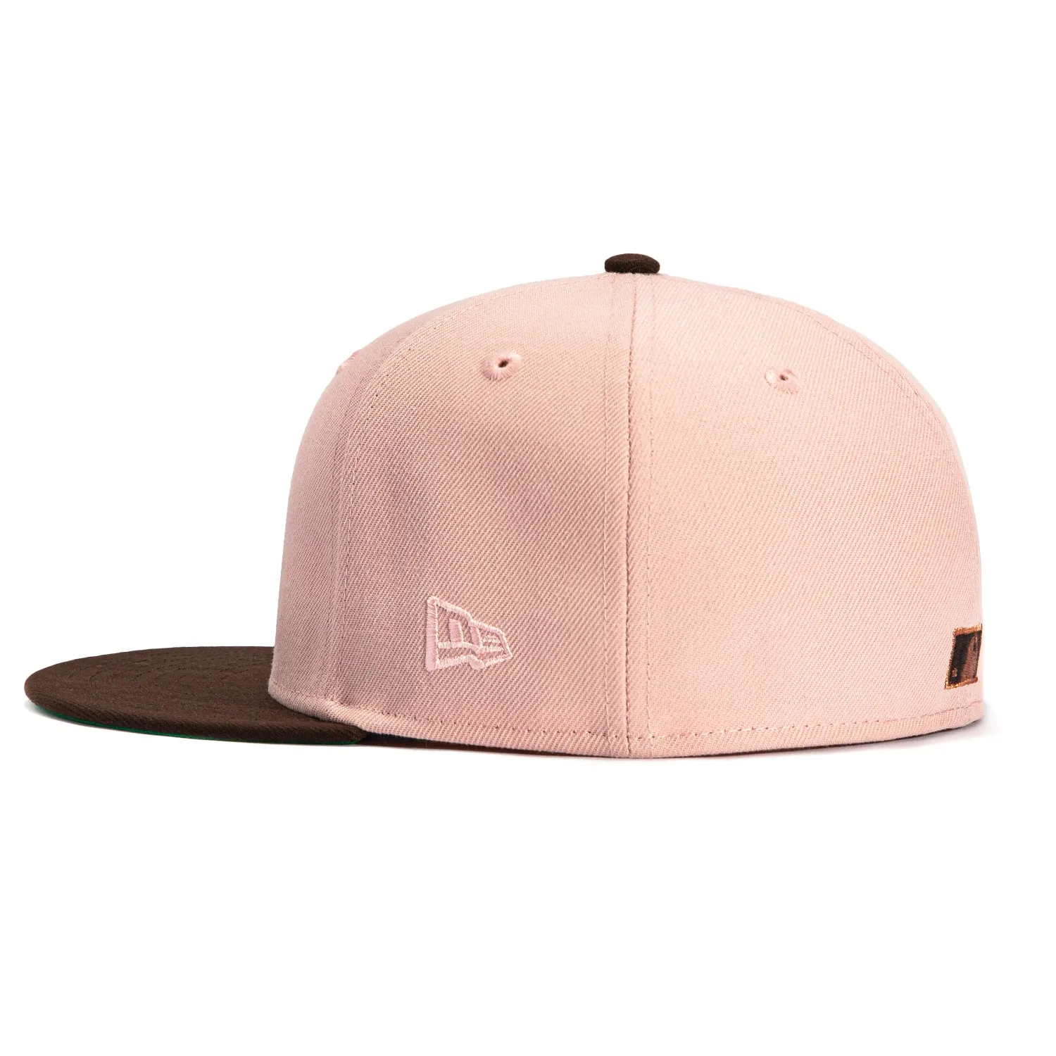 New Era 59Fifty Los Angeles Dodgers 1988 World Series Patch Hat - Pink, Brown sold by Hat Club product image thumbnail 3