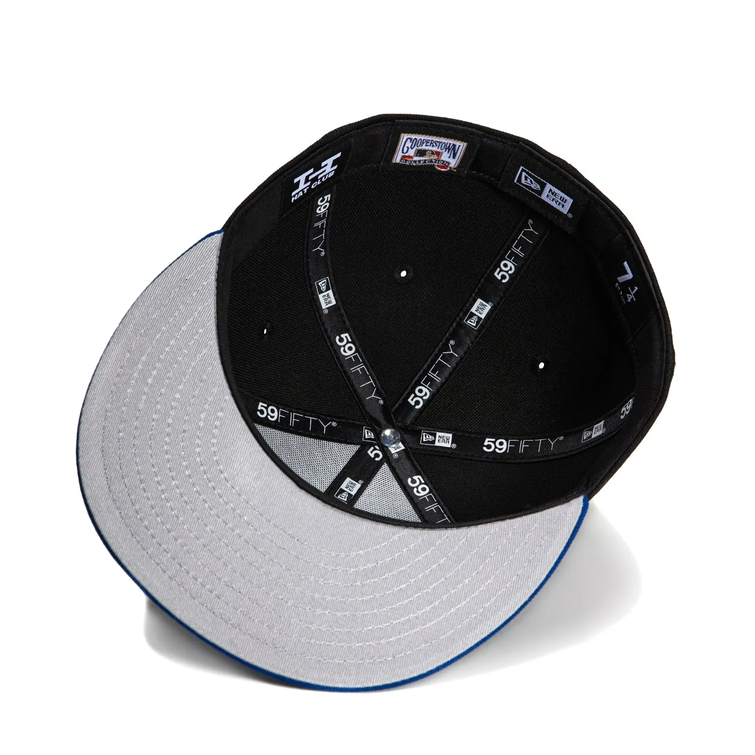 New Era 59Fifty Los Angeles Dodgers 60th Anniversary Patch Hat - Black, Royal sold by Hat Club product image thumbnail 2