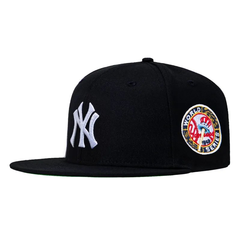 New Era 59Fifty New York Yankees 1949 World Series Patch Game Hat - Navy sold by Hat Club