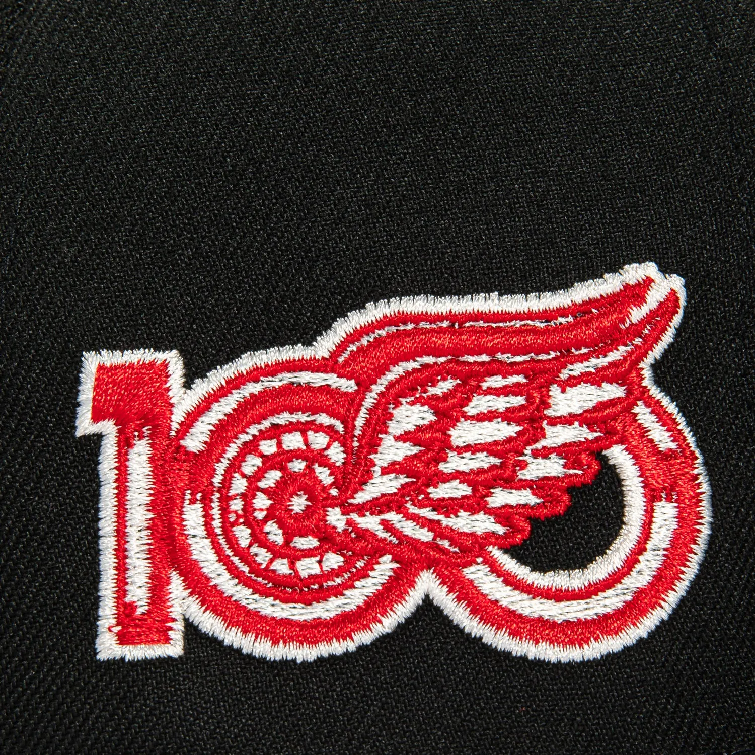 New Era 59Fifty Detroit Red Wings 100th Anniversary Patch Hat - Black sold by Hat Club product image thumbnail 5