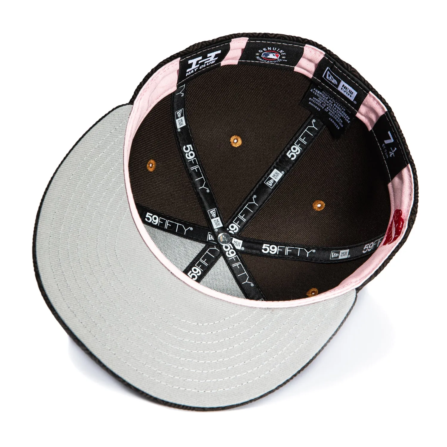 New Era 59Fifty Sweethearts Los Angeles Dodgers 1981 World Series Patch Hat - Brown, Pink sold by Hat Club product image thumbnail 2