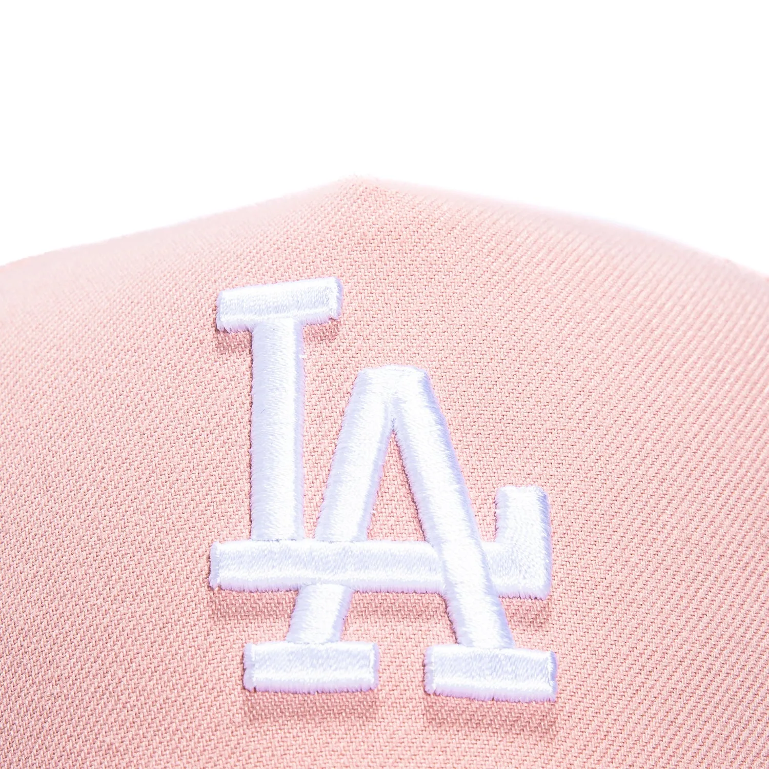 New Era 9Forty A-Frame Los Angeles Dodgers 40th Anniversary Patch Snapback Hat - Pink, White sold by Hat Club product image thumbnail 3