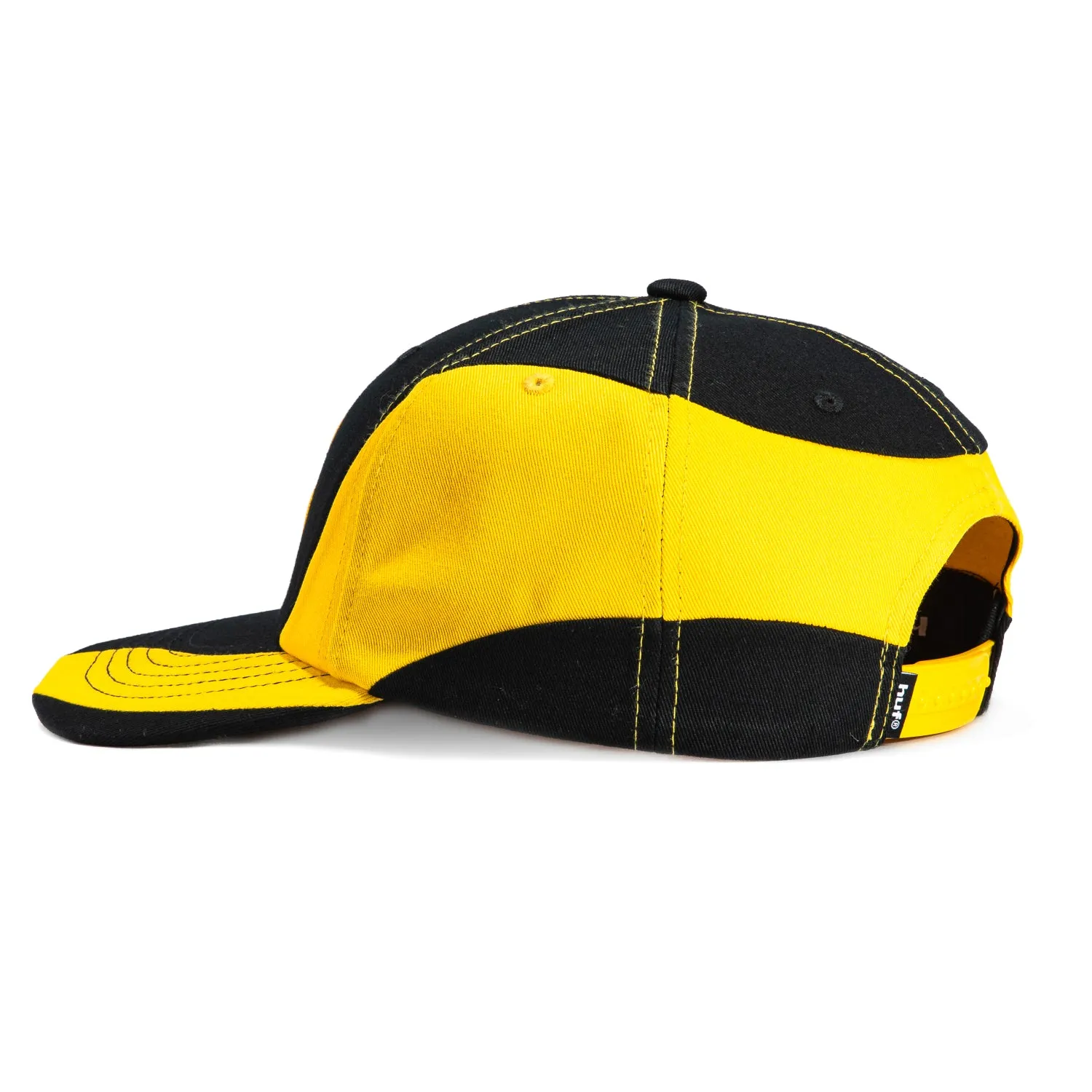 Huf Sector Biohazard Snapback Hat - Black & Yellow sold by Hat Club product image thumbnail 2
