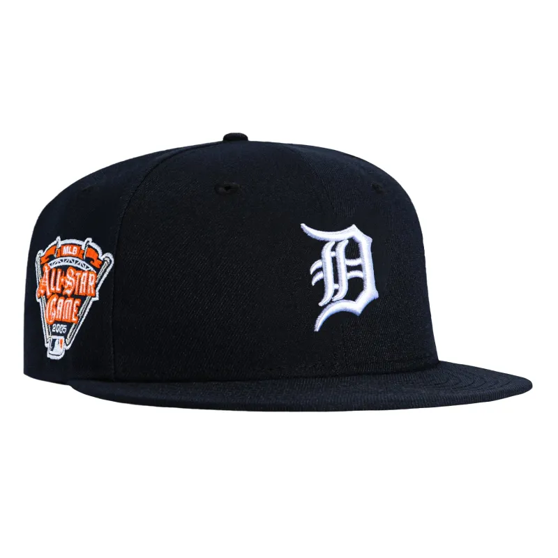 New Era 59Fifty Detroit Tigers 2005 All Star Game Patch Hat - Navy sold by Hat Club