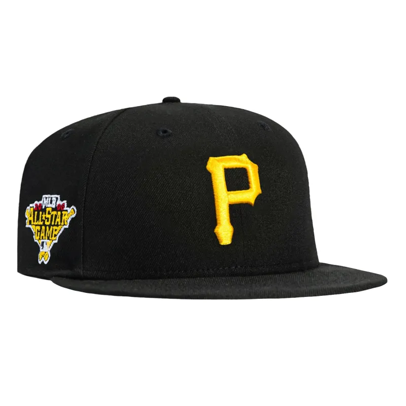 New Era 59Fifty Pittsburgh Pirates 2006 All Star Game Patch Game Hat - Black sold by Hat Club