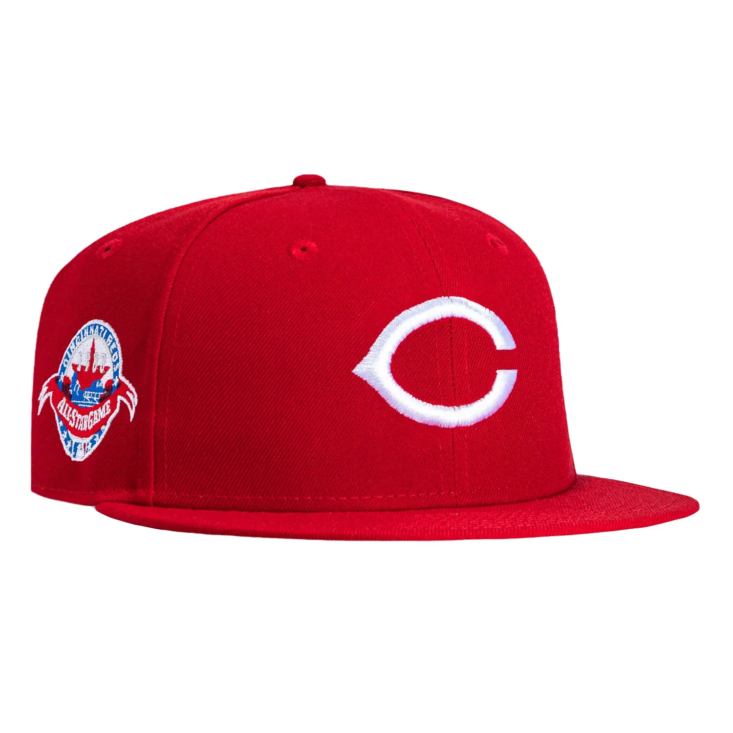 New Era 59Fifty Cincinnati Reds 1988 All Star Game Patch Hat - Red sold by Hat Club