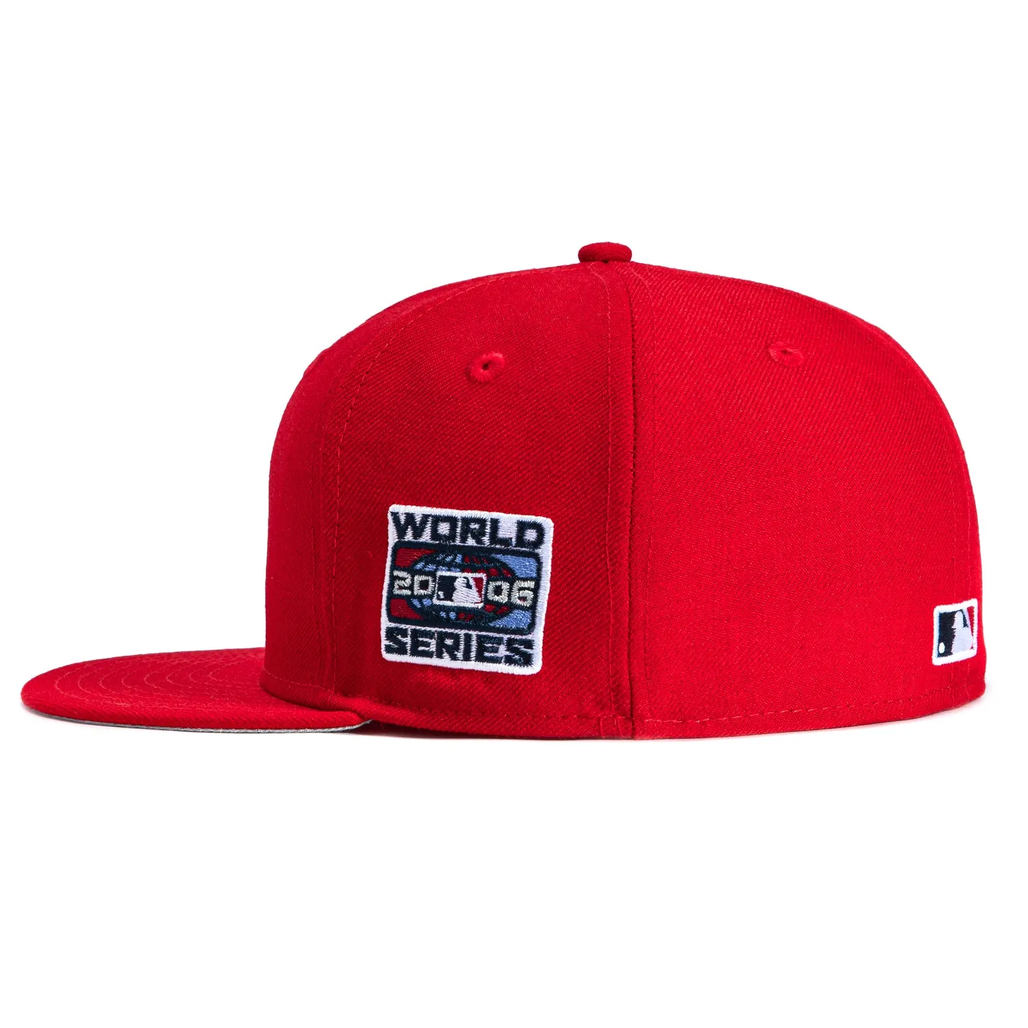 New Era 59Fifty St. Louis Cardinals 2006 World Series Patch Game Hat - Red sold by Hat Club product image thumbnail 4