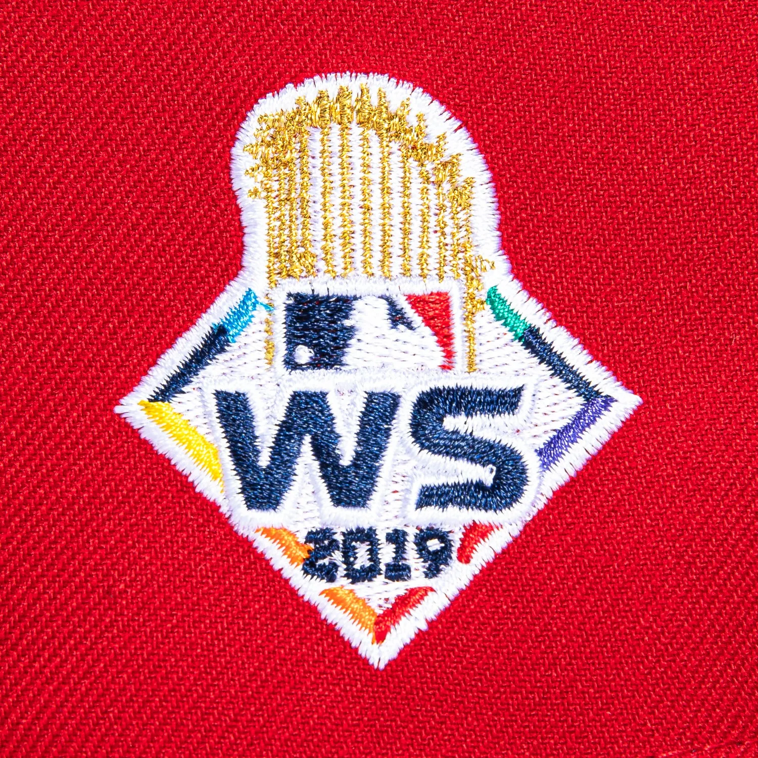 New Era 59Fifty Washington Nationals 2019 World Series Patch Hat - Red sold by Hat Club product image thumbnail 5