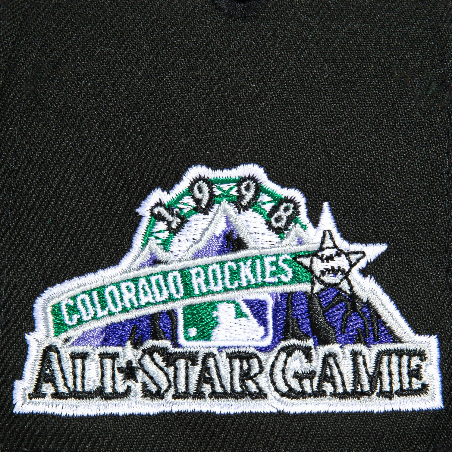 New Era 59Fifty Colorado Rockies 1998 All Star Game Patch Game Hat - Black sold by Hat Club product image thumbnail 5