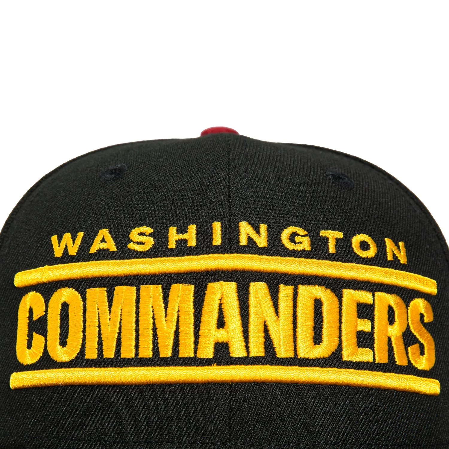 New Era 59Fifty Washington Commanders Logo Patch Word Hat - Black sold by Hat Club product image thumbnail 4