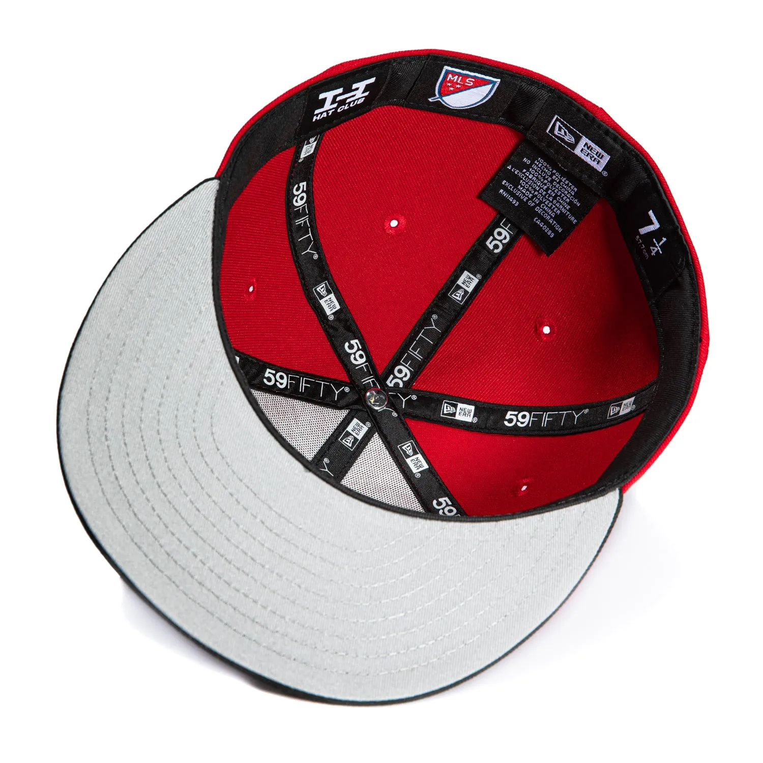 New Era 59Fifty San Jose Earthquakes Clash Hat - Red, Black sold by Hat Club product image thumbnail 2