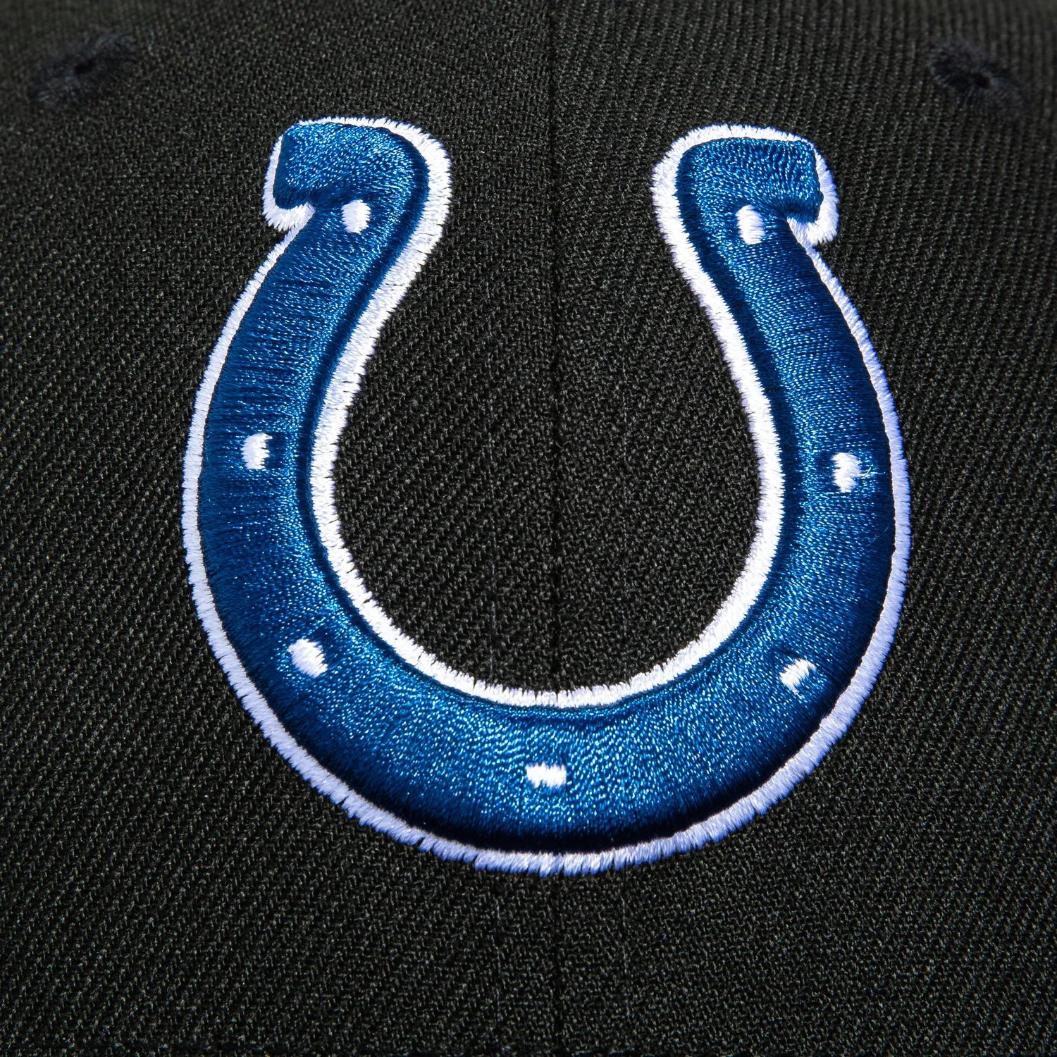 New Era 59Fifty Indianapolis Colts 50th Anniversary Patch Hat - Black sold by Hat Club product image thumbnail 4