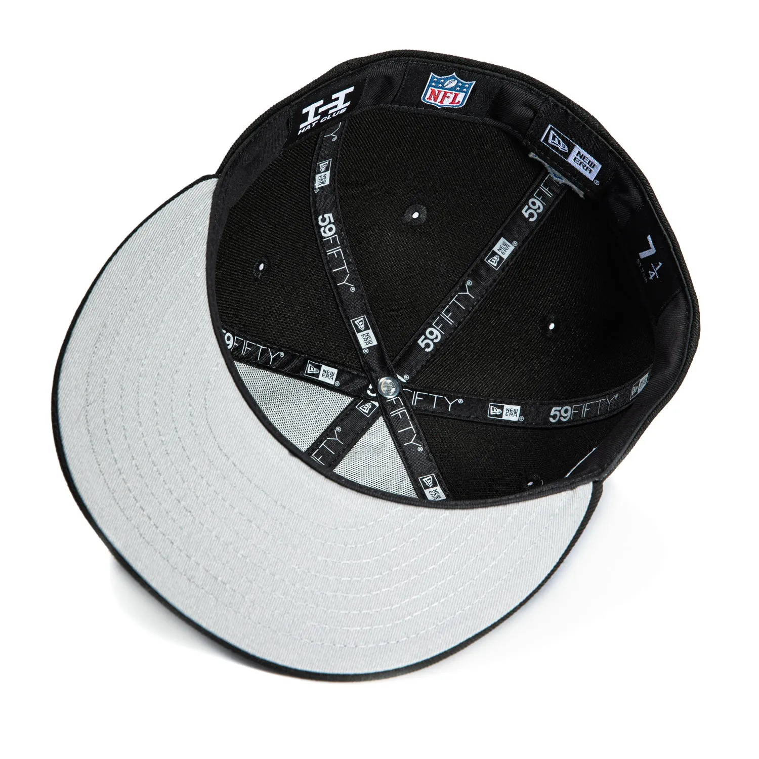 New Era 59Fifty Indianapolis Colts 50th Anniversary Patch Hat - Black sold by Hat Club product image thumbnail 2