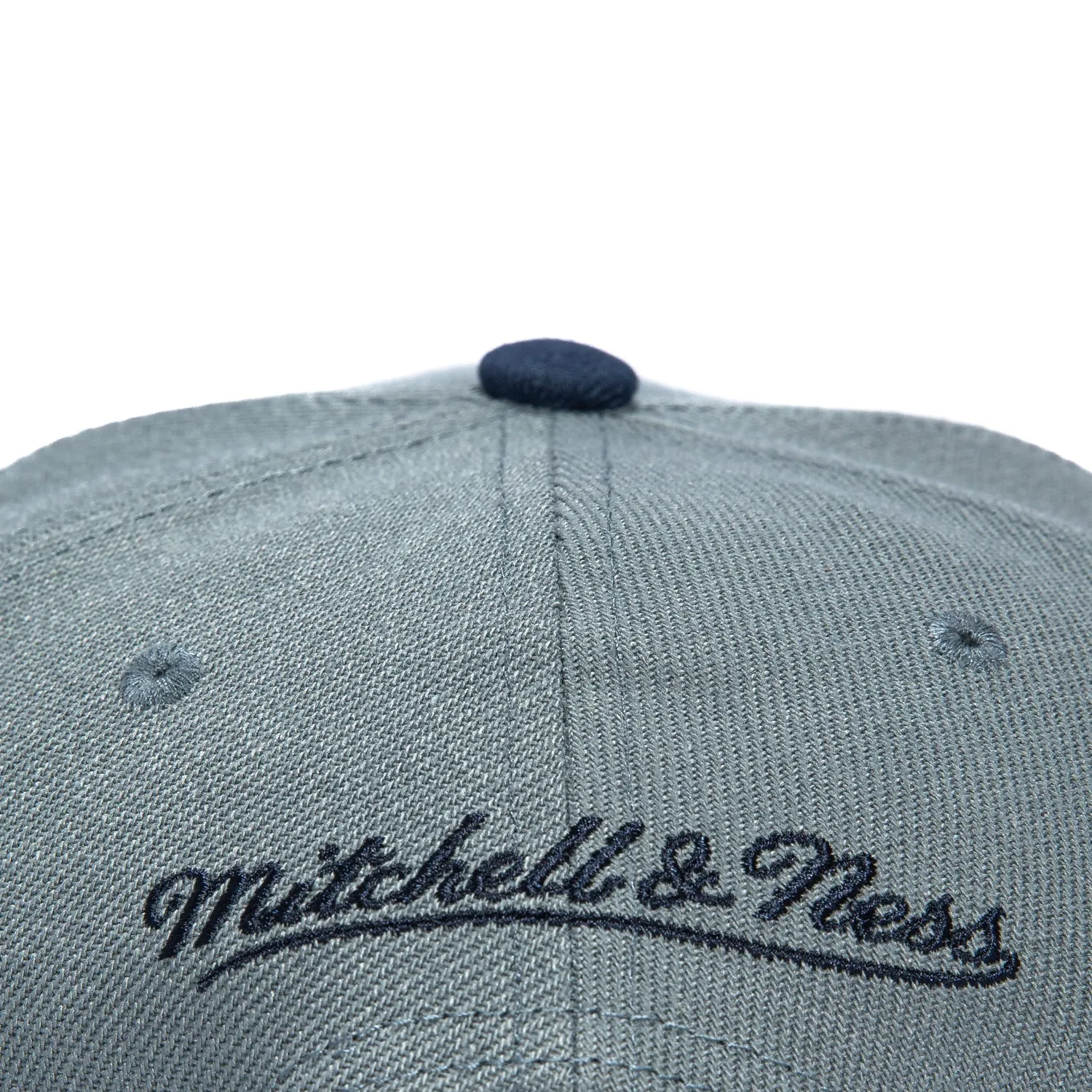 Mitchell & Ness Pro Pinch Houston Rockets 2013 All Star Game Patch Snapback Hat - Grey, Navy sold by Hat Club product image thumbnail 5