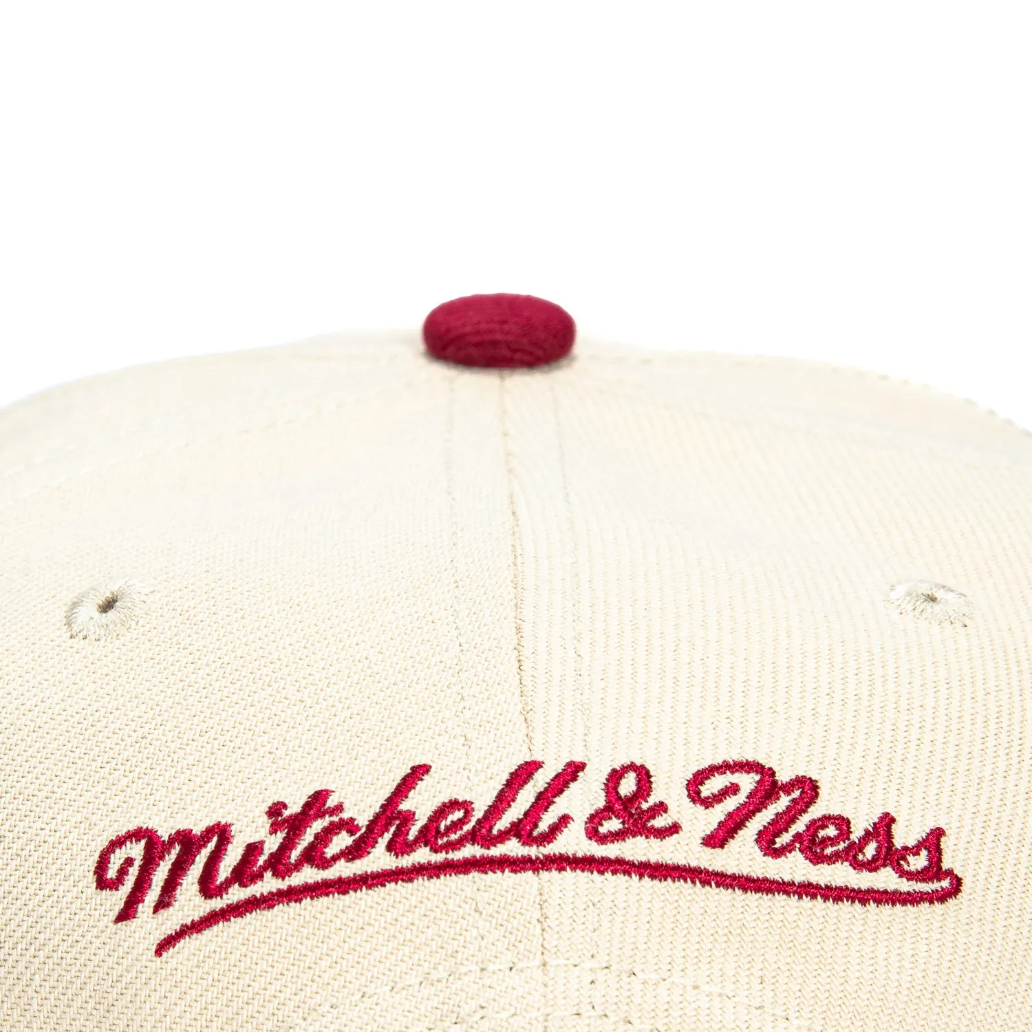 Mitchell & Ness Pro Pinch Phoenix Suns 1993 All Star Weekend Patch The Valley Snapback Hat - Stone, Cardinal sold by Hat Club product image thumbnail 5