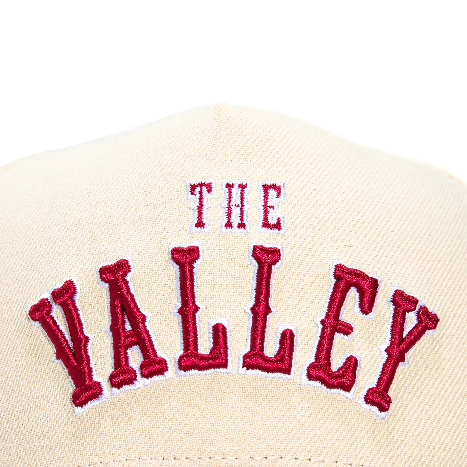 Mitchell & Ness Pro Pinch Phoenix Suns 1993 All Star Weekend Patch The Valley Snapback Hat - Stone, Cardinal sold by Hat Club product image thumbnail 3
