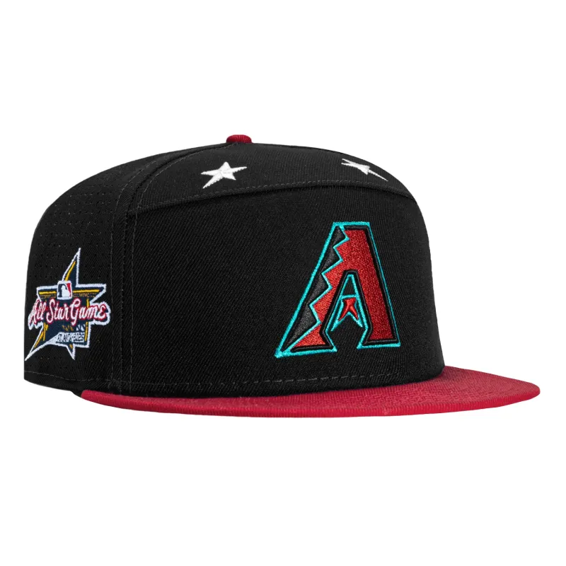 New Era 59Fifty Arizona Diamondbacks 2025 All Star Game Patch Hat - Black, Cardinal made by New Era